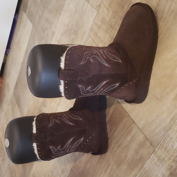 Lamo Wrangler boots size 6 brown - Picture 4 of 8